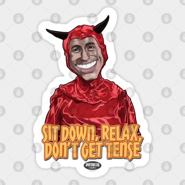 The Devil Sticker by AndysocialIndustries